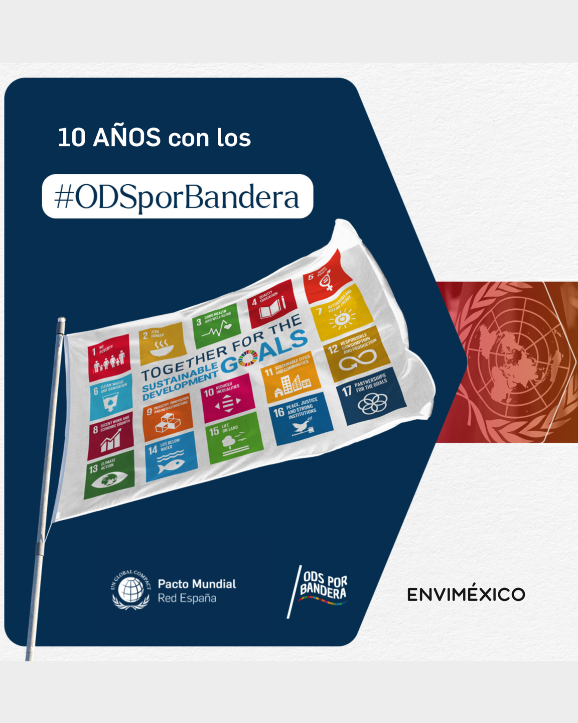 ENVIMÉXICO y ODS por bandera SOCIOS 2025