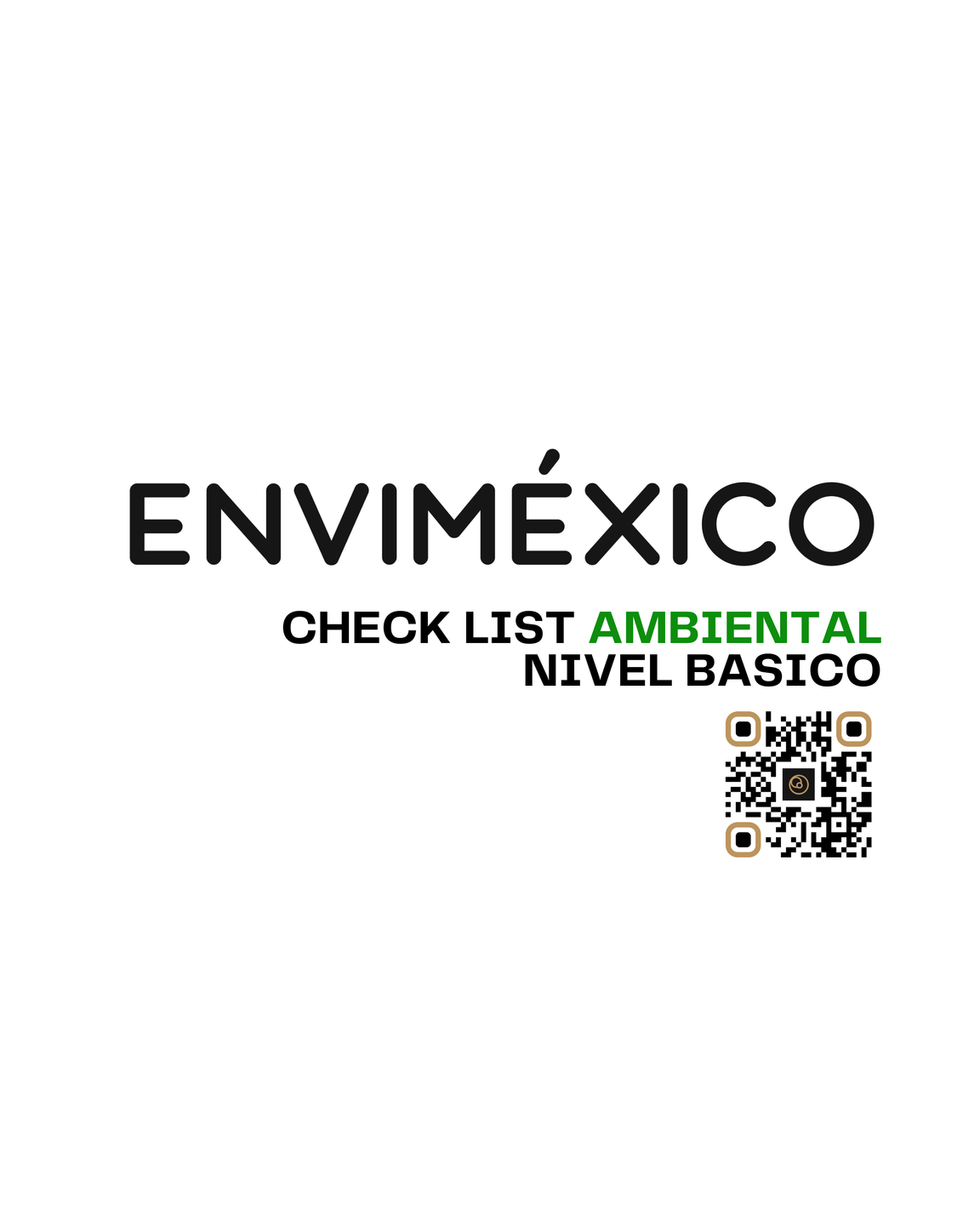 Chek List Ambiental; Nivel básico - ENVIMÉXICO 2025